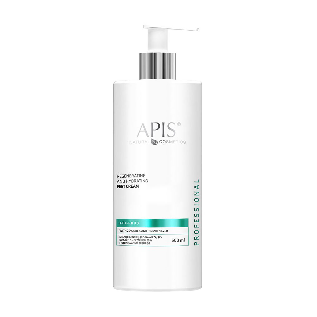 Відновлювальний та зволожувальний крем для ніг Apis Natural Cosmetics Api-Podo Regenerating And Hydrating Feet Cream, 500 мл